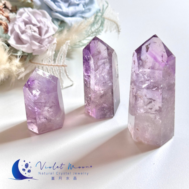 紫黃水晶 / 紫水晶柱|智慧、豐盛與愛的祝福 紫黃水晶 / 紫水晶柱|智慧、豐盛與愛的祝福