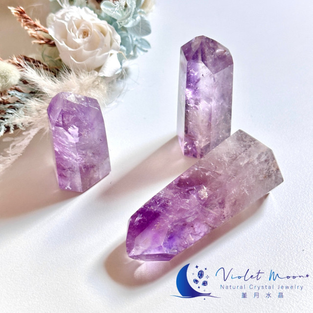 紫黃水晶 / 紫水晶柱|智慧、豐盛與愛的祝福 紫黃水晶 / 紫水晶柱|智慧、豐盛與愛的祝福