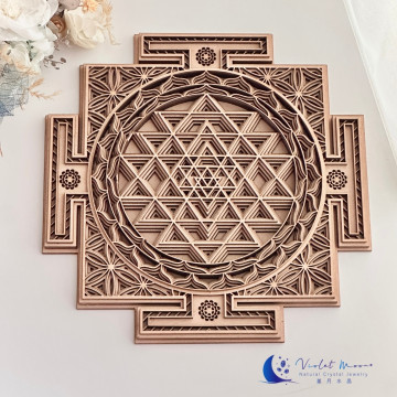 Sri Yantra 斯里圖騰｜顯化豐盛