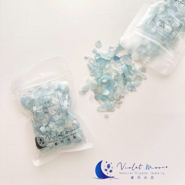 海水藍寶碎石｜流暢表達