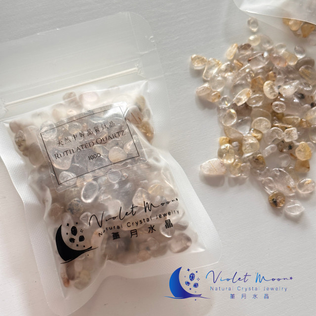 鈦晶碎石｜顯化豐盛