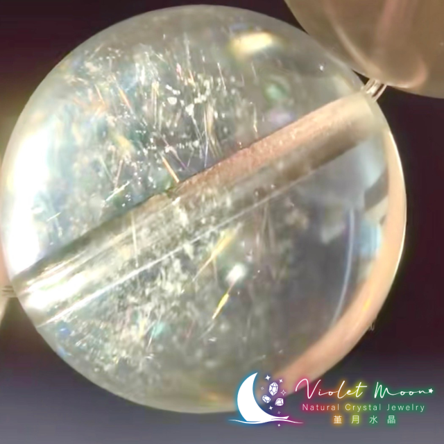 銀藍星光巴西雷姆利亞種子水晶單珠|看見自己的亮點,回歸內在 銀藍星光巴西雷姆利亞種子水晶單珠|看見自己的亮點,回歸內在