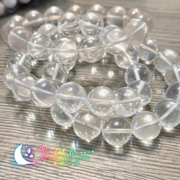 銀藍星光巴西雷姆利亞種子水晶單珠｜看見自己的亮點，回歸內在